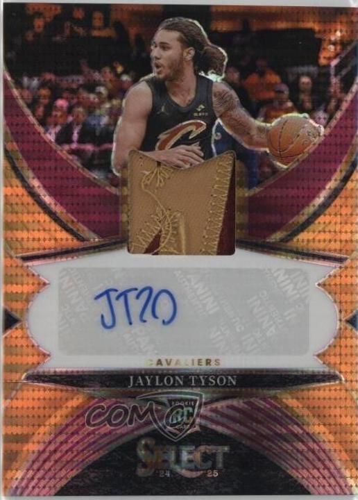 Jaylon Tyson [Neon Orange Pulsar Prizm] #RJA-TYS