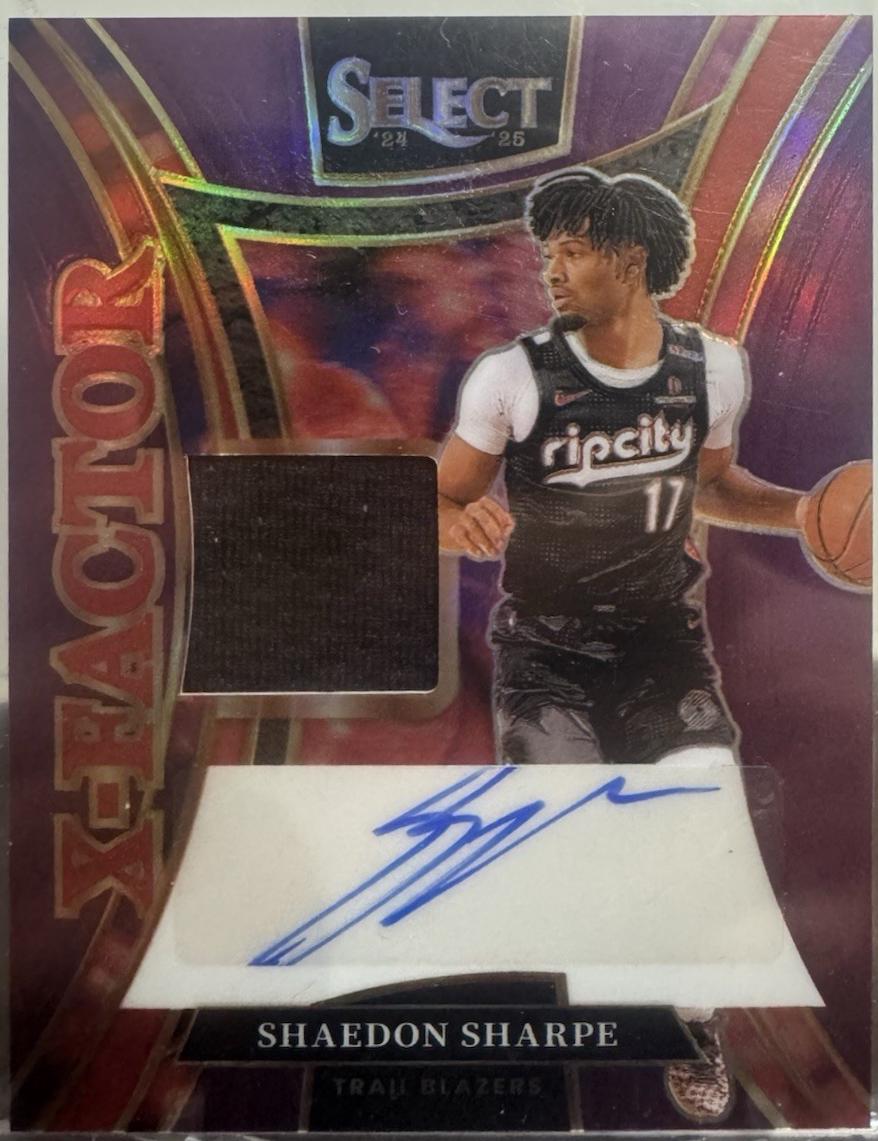 Shaedon Sharpe [Purple Prizm] #20