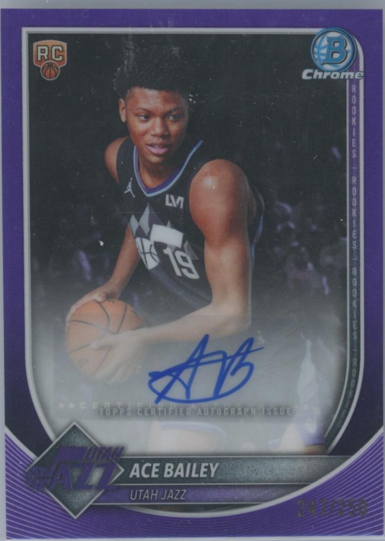 Ace Bailey [Purple Refractor] #BCA-AB