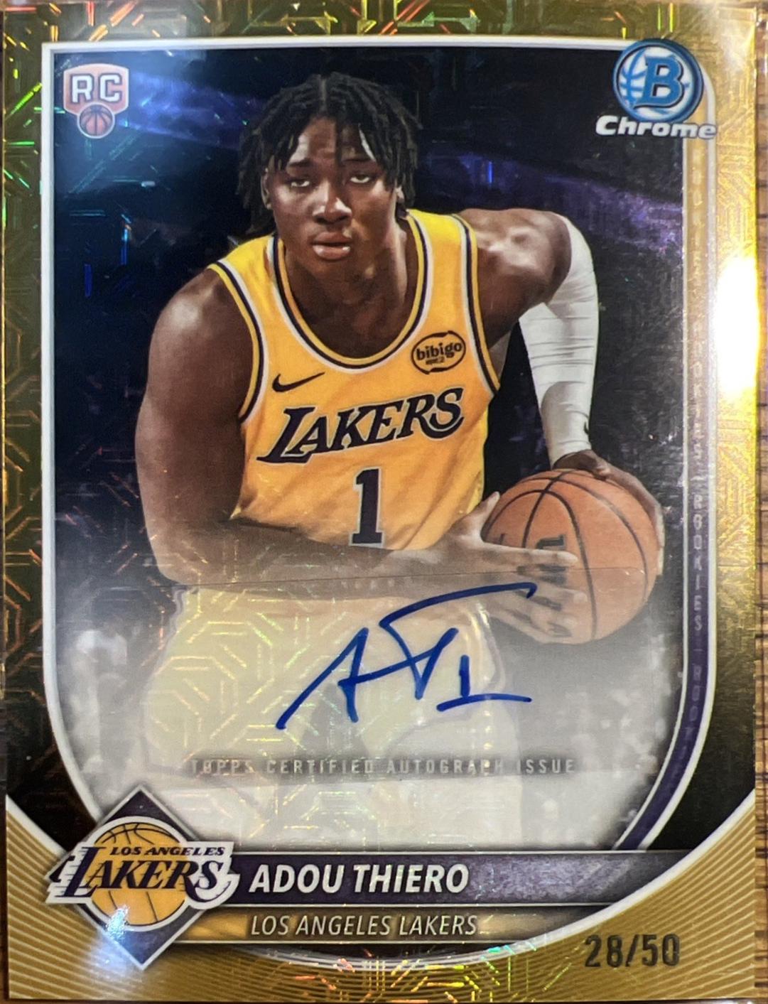 Adou Thiero [Yellow Refractor] #BCA-AT