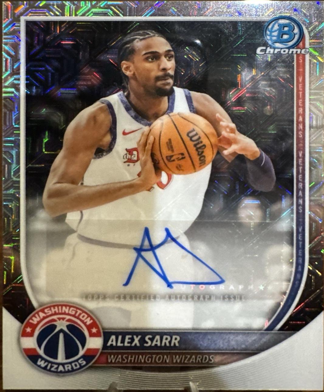 Alex Sarr [Refractor] #BCA-AS