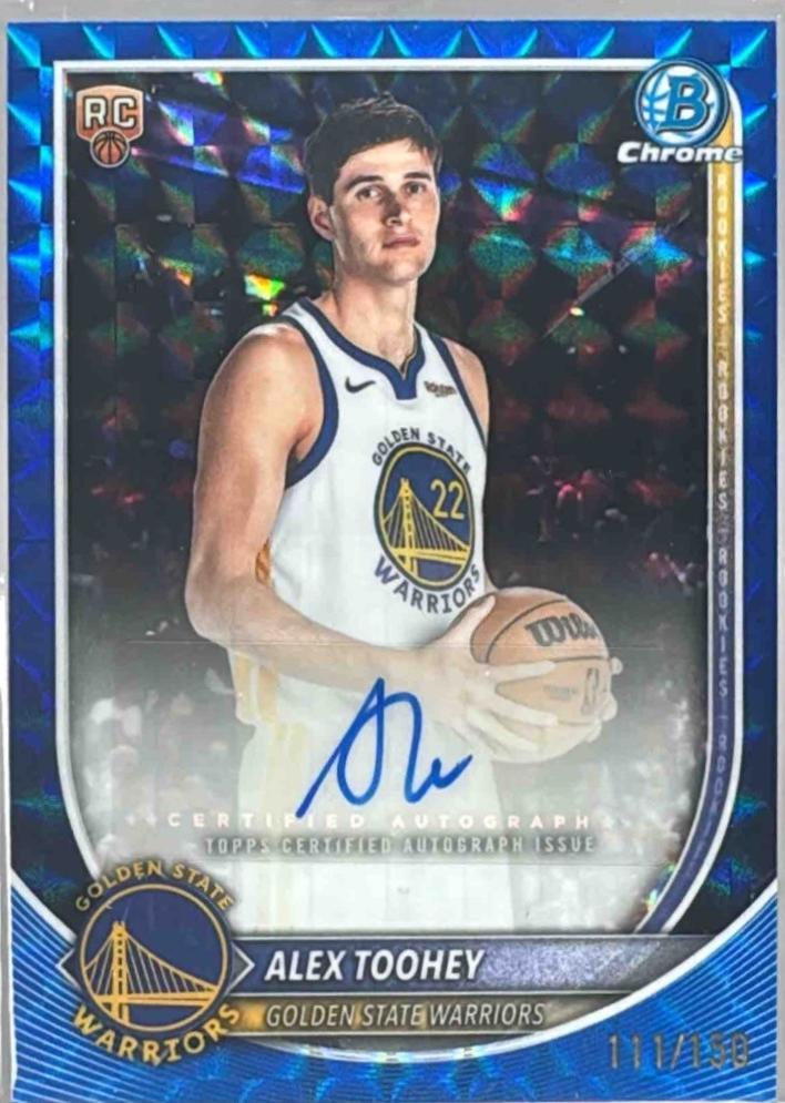 Alex Toohey [Blue Refractor] #BCA-AO