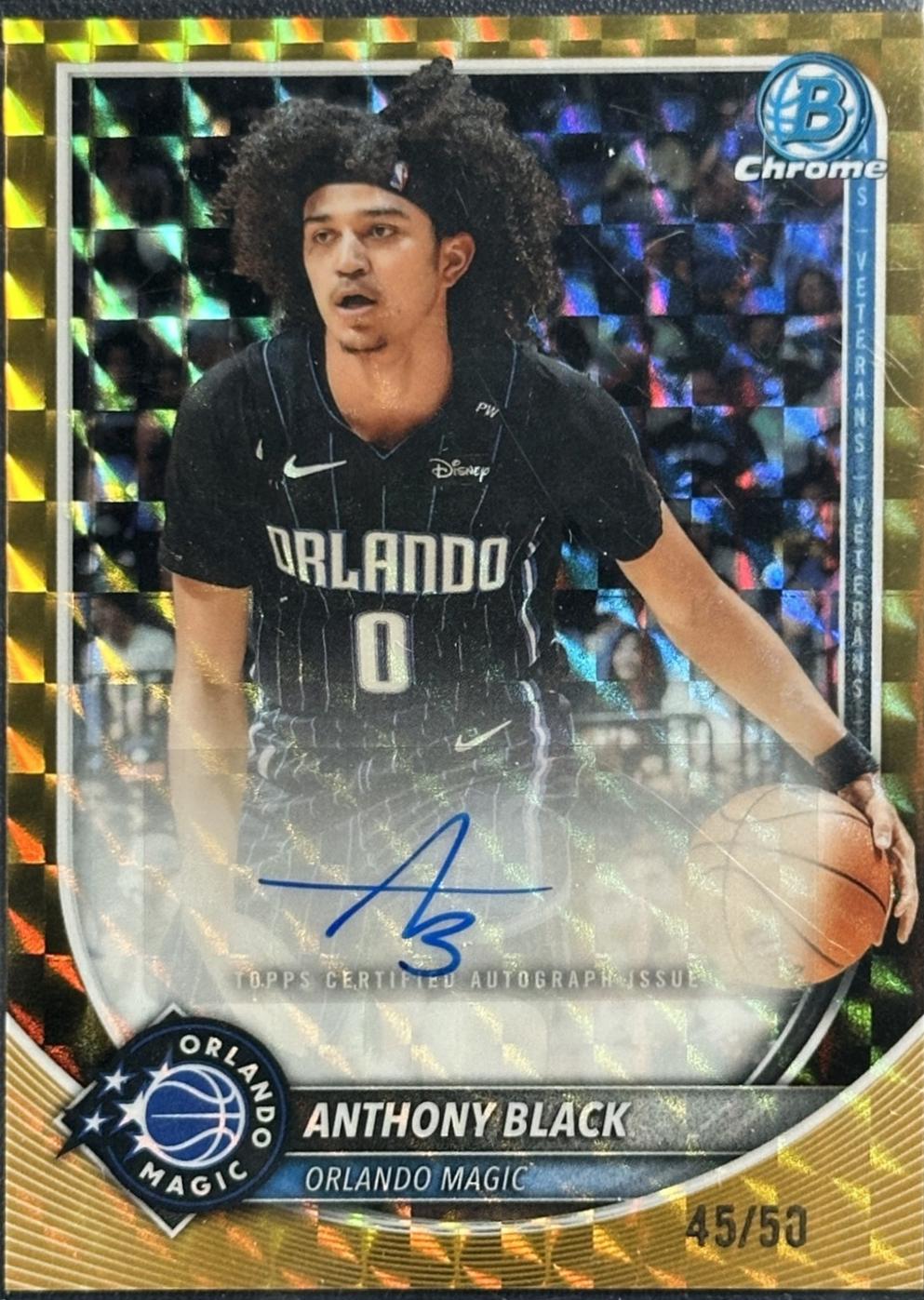 Anthony Black [Gold Geometric] #BCA-AR