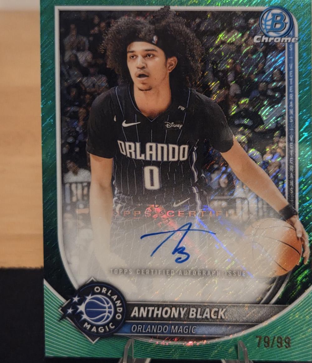 Anthony Black [Green Shimmer Refractor] #BCA-AR