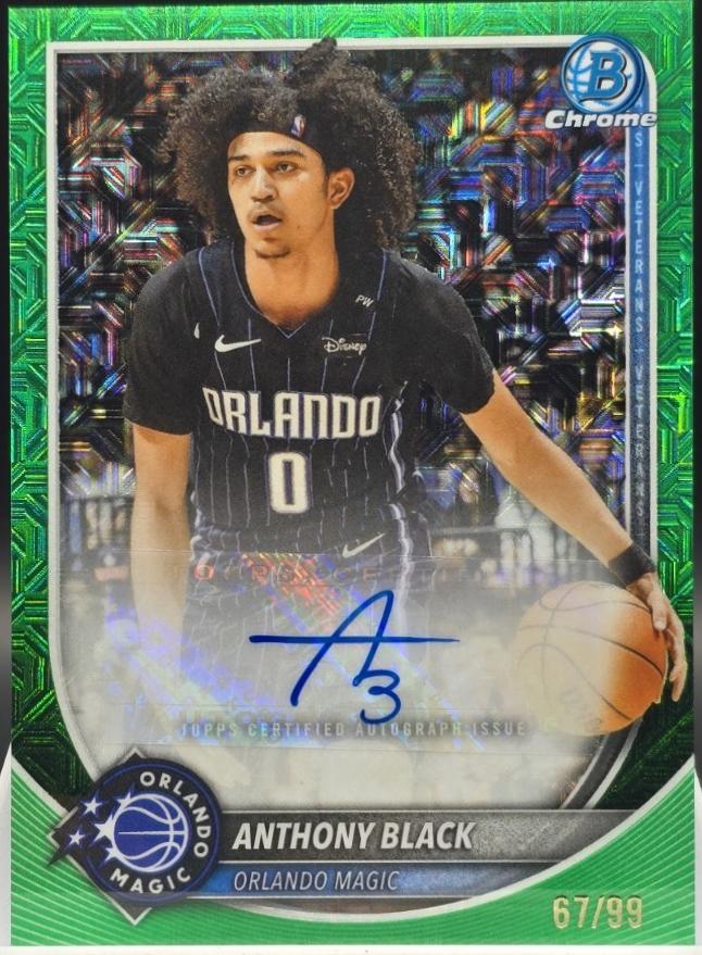 Anthony Black [Reptilian Green Refractor] #BCA-AR