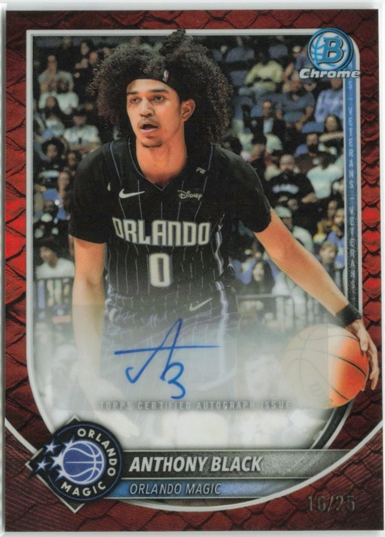 Anthony Black [Reptilian Orange Refractor] #BCA-AR