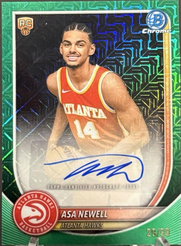 Asa Newell [Reptilian Green Refractor] #BCA-AN