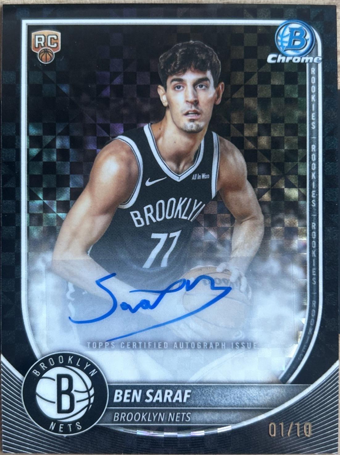 Ben Saraf [Black Geometric] #BCA-BA