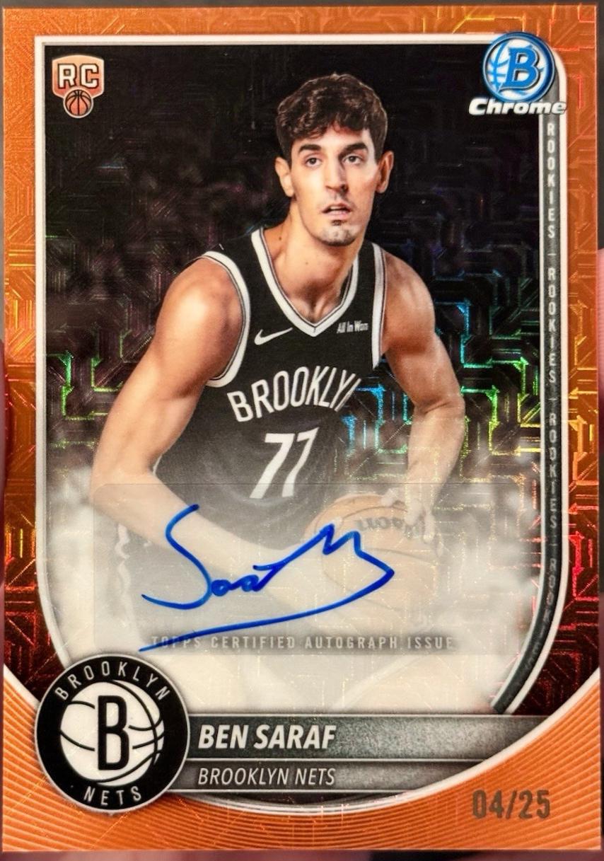 Ben Saraf [Orange Refractor] #BCA-BA