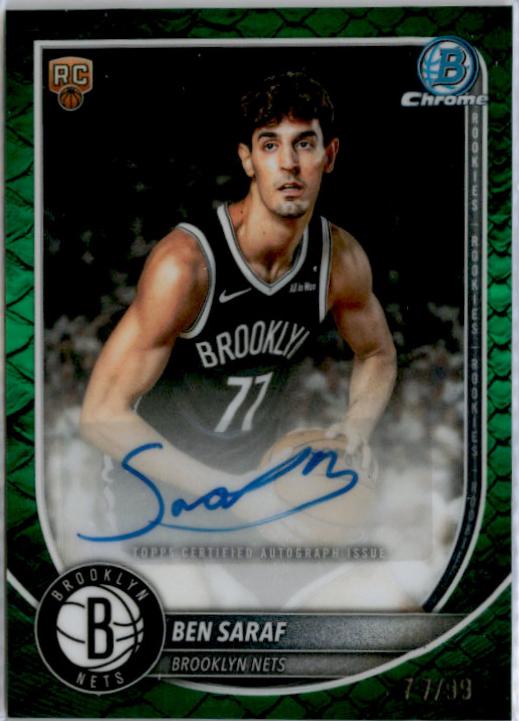 Ben Saraf [Reptilian Green Refractor] #BCA-BA