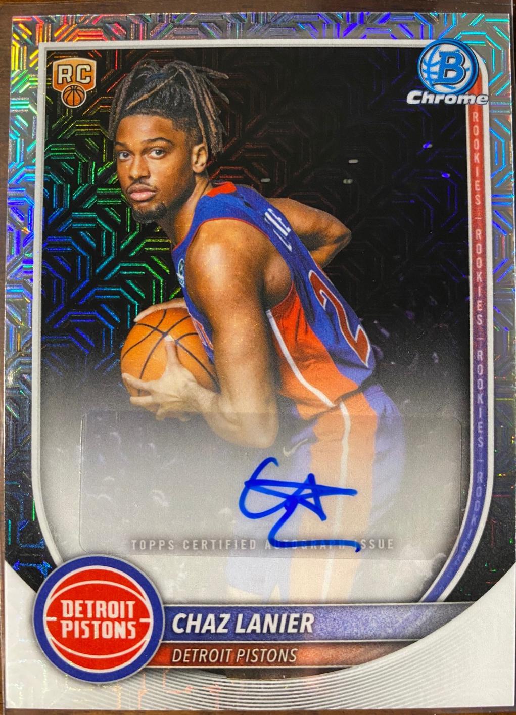 Chaz Lanier [Refractor] #BCA-CL