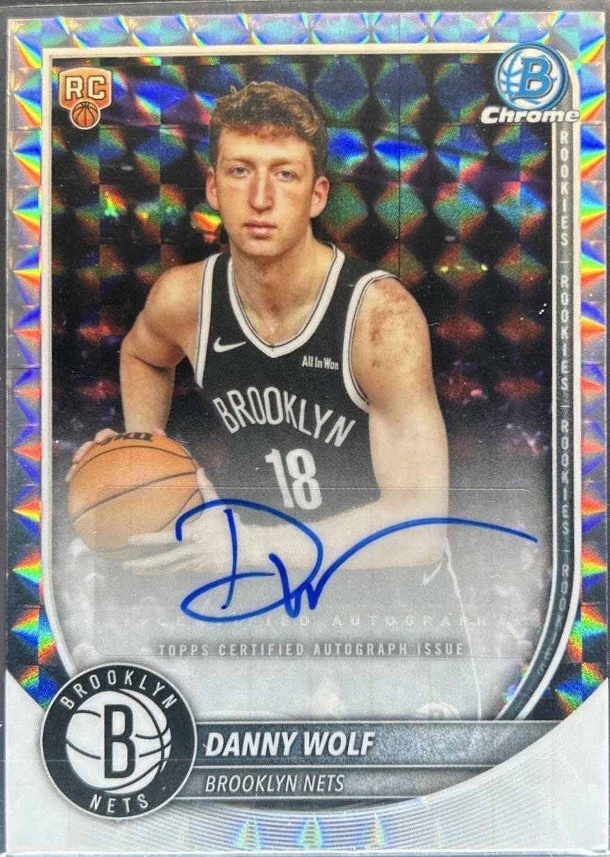 Danny Wolf [Refractor] #BCA-DW
