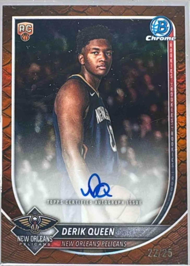 Derik Queen [Reptilian Orange Refractor] #BCA-DQ