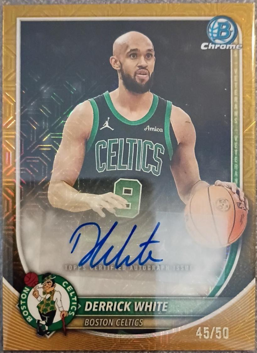 Derrick White [Gold Refractor] #BCA-DI