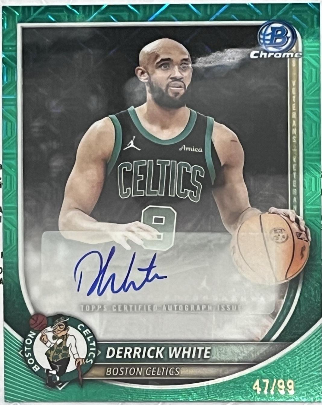 Derrick White [Green Geometric] #BCA-DI