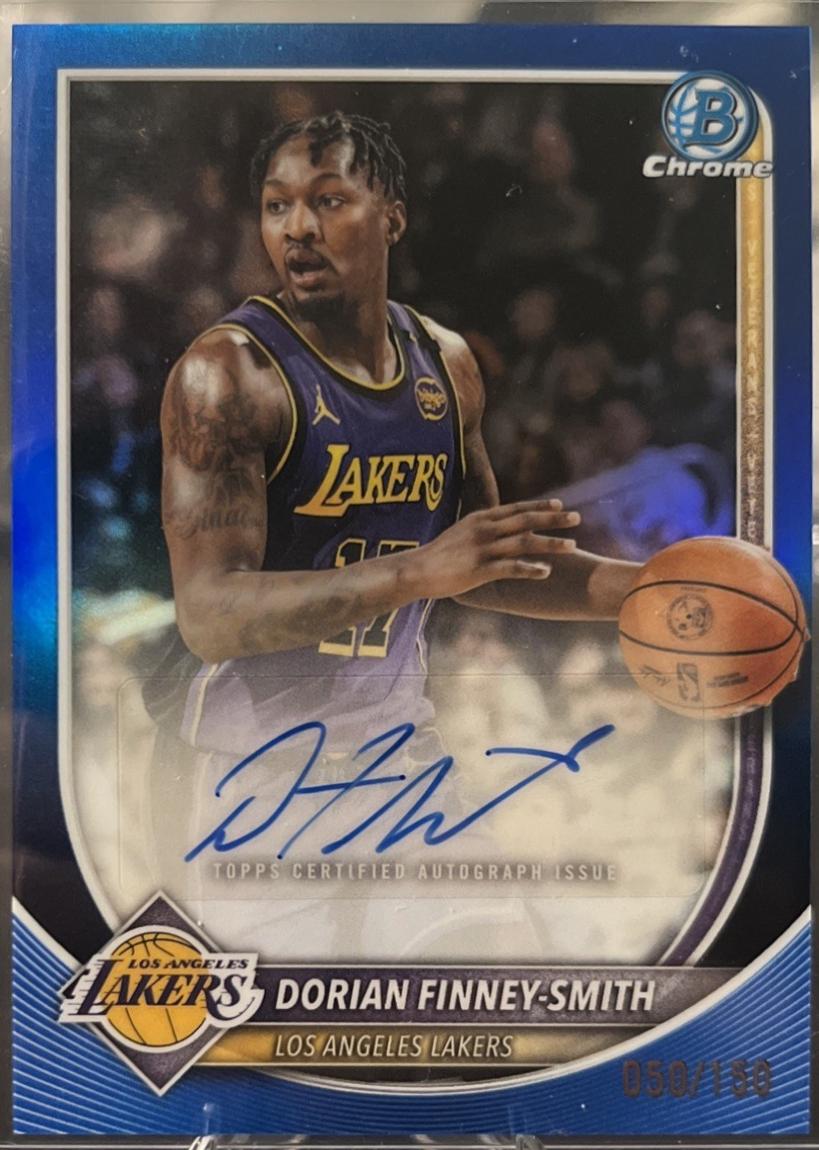 Dorian Finney-Smith [Blue Refractor] #BCA-DFS
