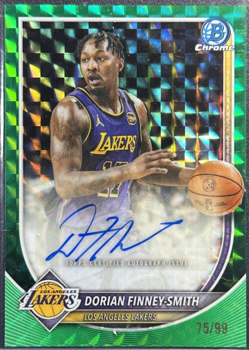 Dorian Finney-Smith [Green Geometric] #BCA-DFS