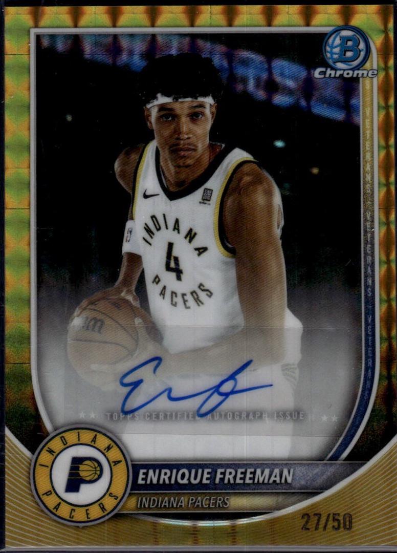 Enrique Freeman [Gold Geometric] #BCA-EF