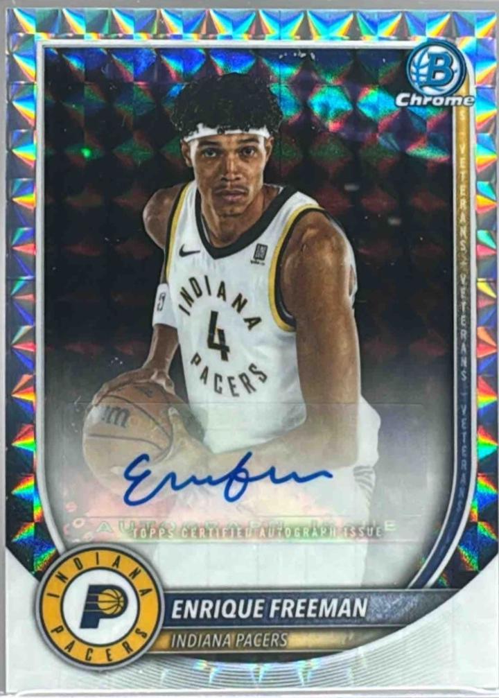 Enrique Freeman [Refractor] #BCA-EF