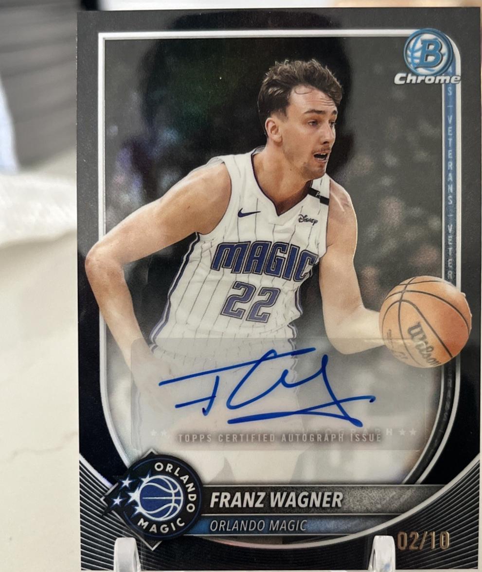 Franz Wagner [Black Refractor] #BCA-FW
