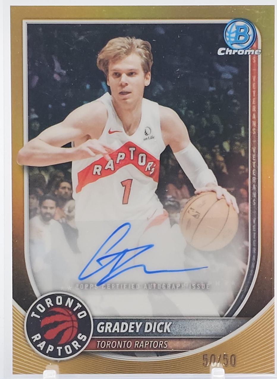 Gradey Dick [Gold Refractor] #BCA-GD