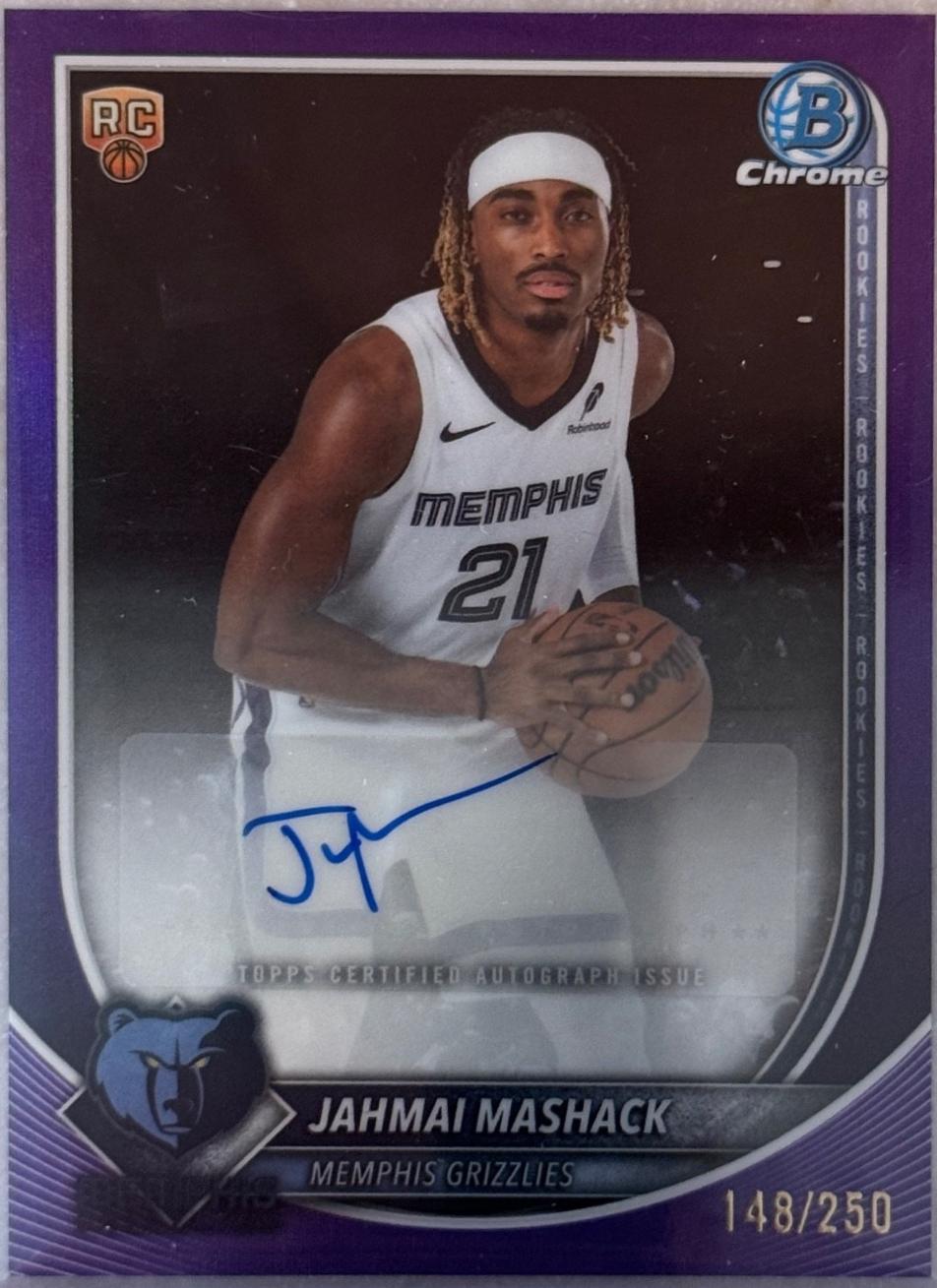 Jahmai Mashack [Purple Refractor] #BCA-JM