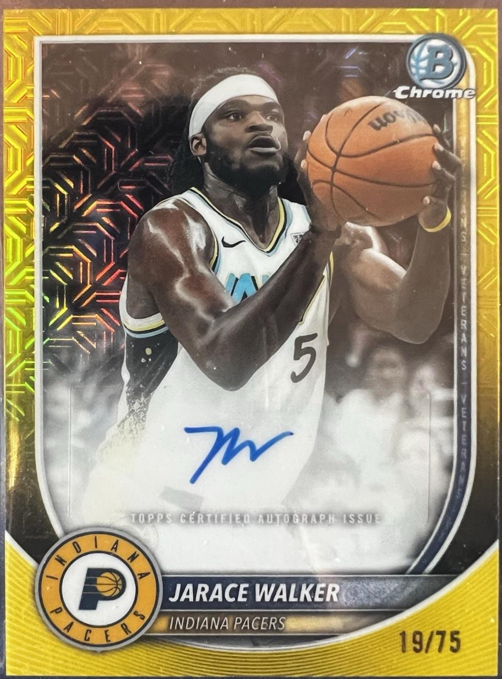 Jarace Walker [Yellow Refractor] #BCA-JK