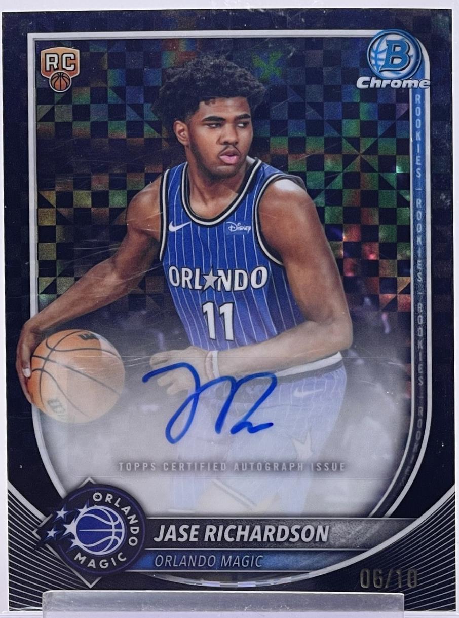 Jase Richardson [Black X-Fractor Refractor] #BCA-JR