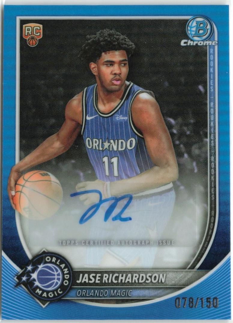 Jase Richardson [Blue Refractor] #BCA-JR