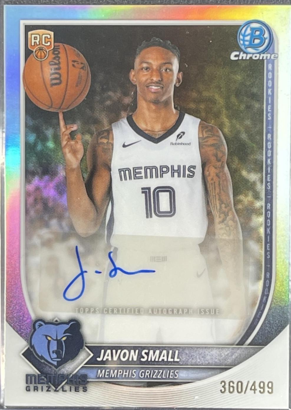 Javon Small [Refractor] #BCA-JS