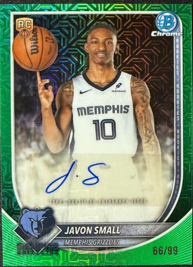 Javon Small [Reptilian Green Refractor] #BCA-JS
