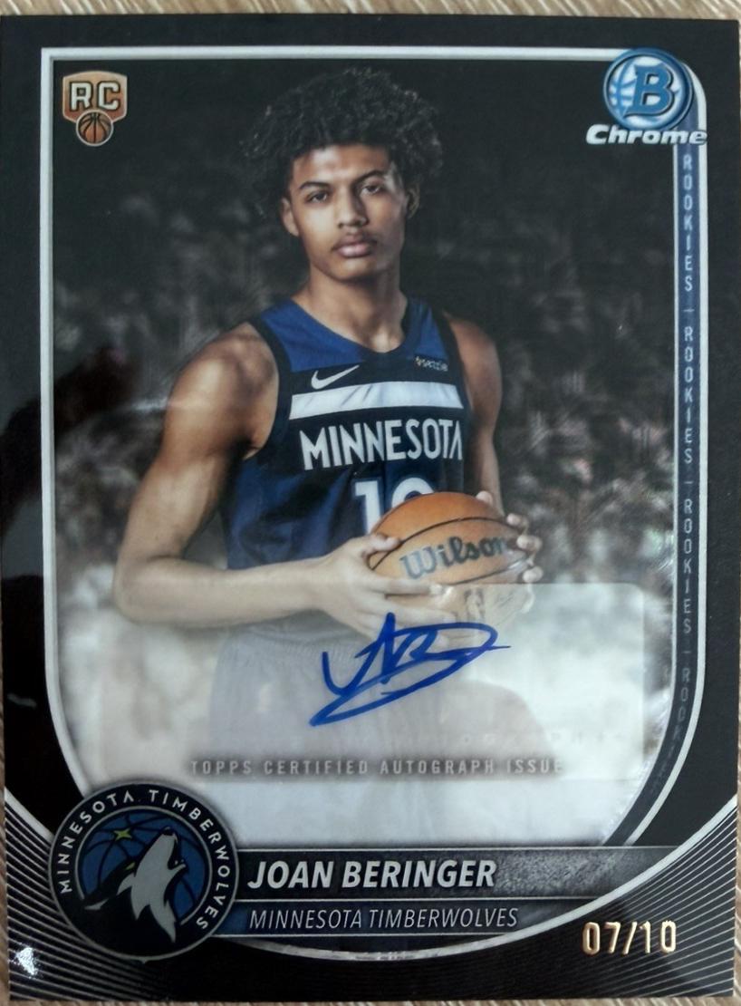Joan Beringer [Black Refractor] #BCA-JB