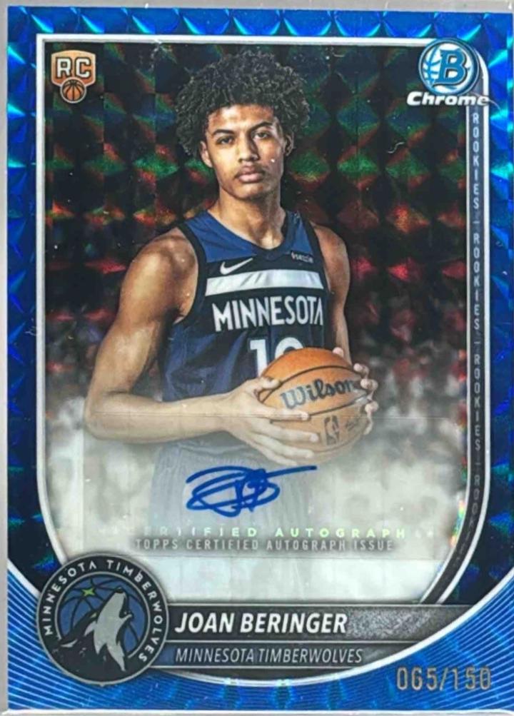 Joan Beringer [Blue Refractor] #BCA-JB