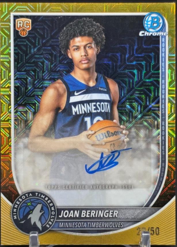 Joan Beringer [Gold Refractor] #BCA-JB