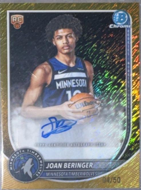 Joan Beringer [Gold Shimmer Refractor] #BCA-JB
