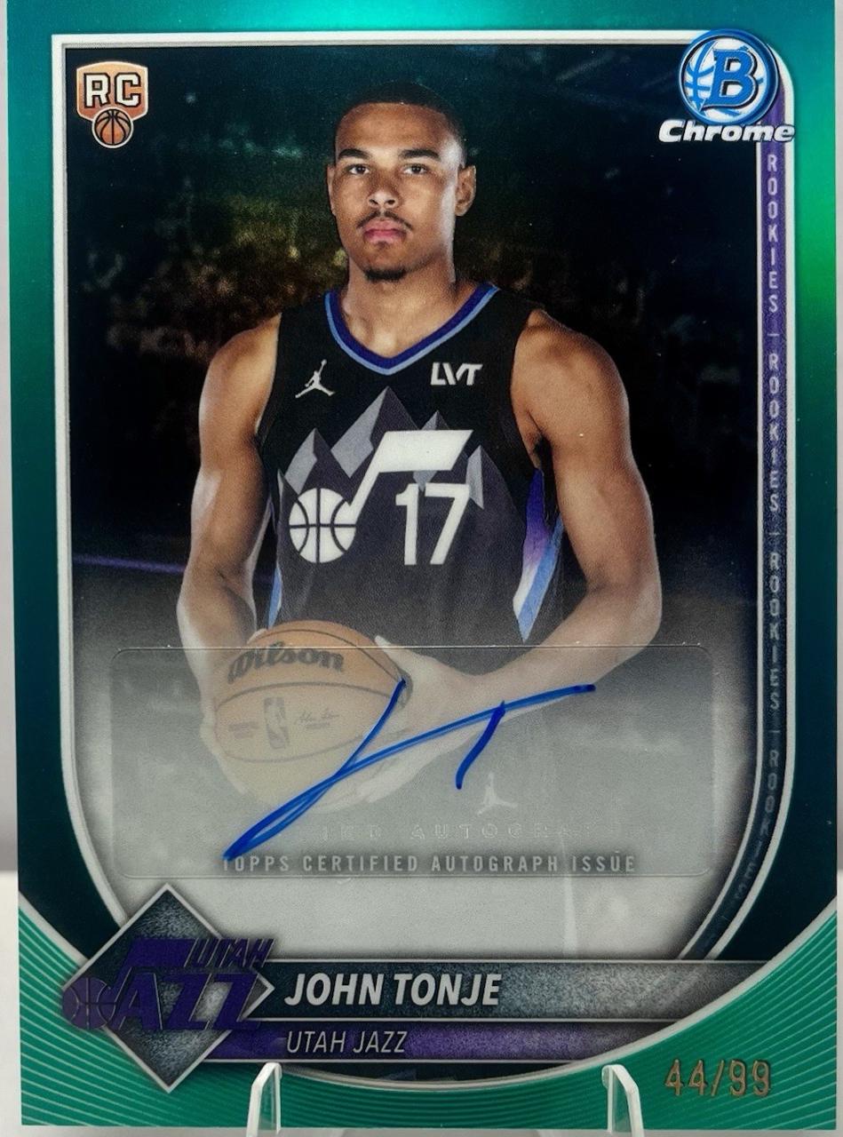 John Tonje [Reptilian Green Refractor] #BCA-JE