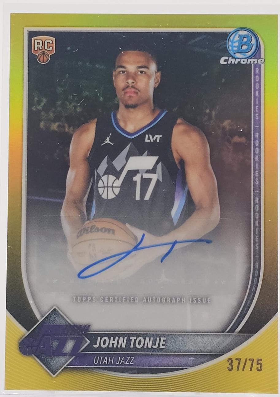 John Tonje [Yellow Refractor] #BCA-JE