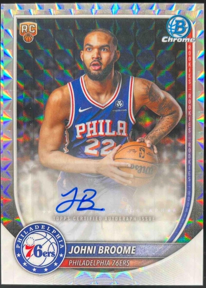 Johni Broome [Refractor] #BCA-JO