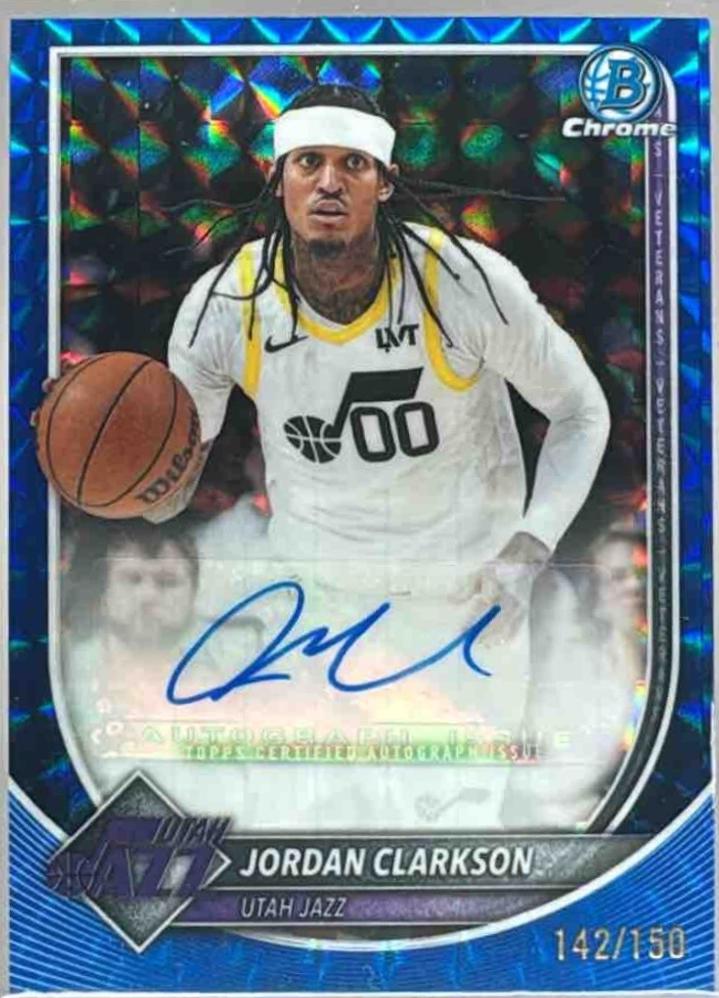 Jordan Clarkson [Blue Refractor] #BCA-JC