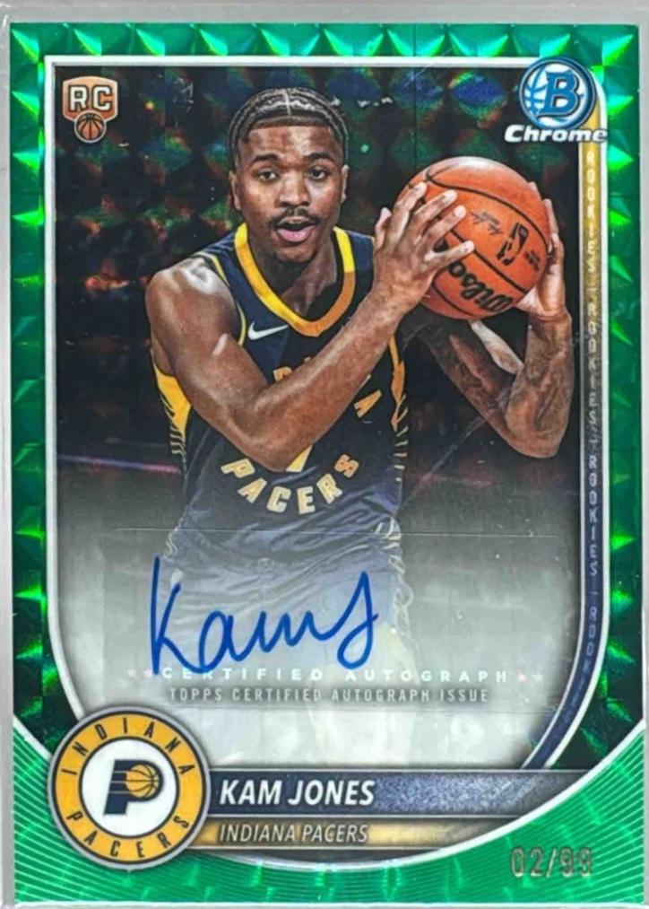 Kam Jones [Green Geometric] #BCA-KO