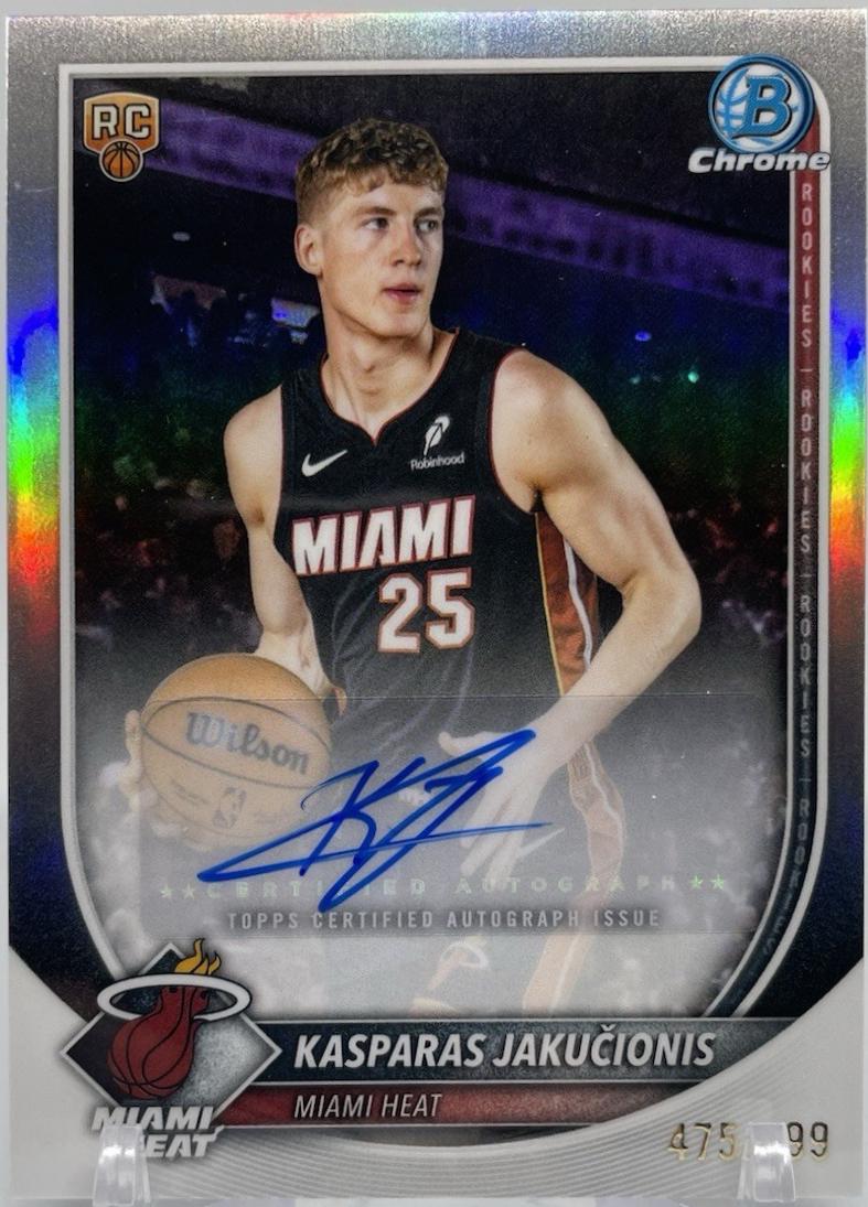 Kasparas Jakučionis [Refractor] #BCA-KJ
