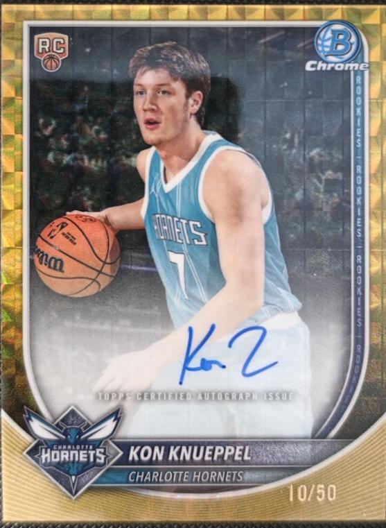 Kon Knueppel [Gold Geometric] #BCA-KK