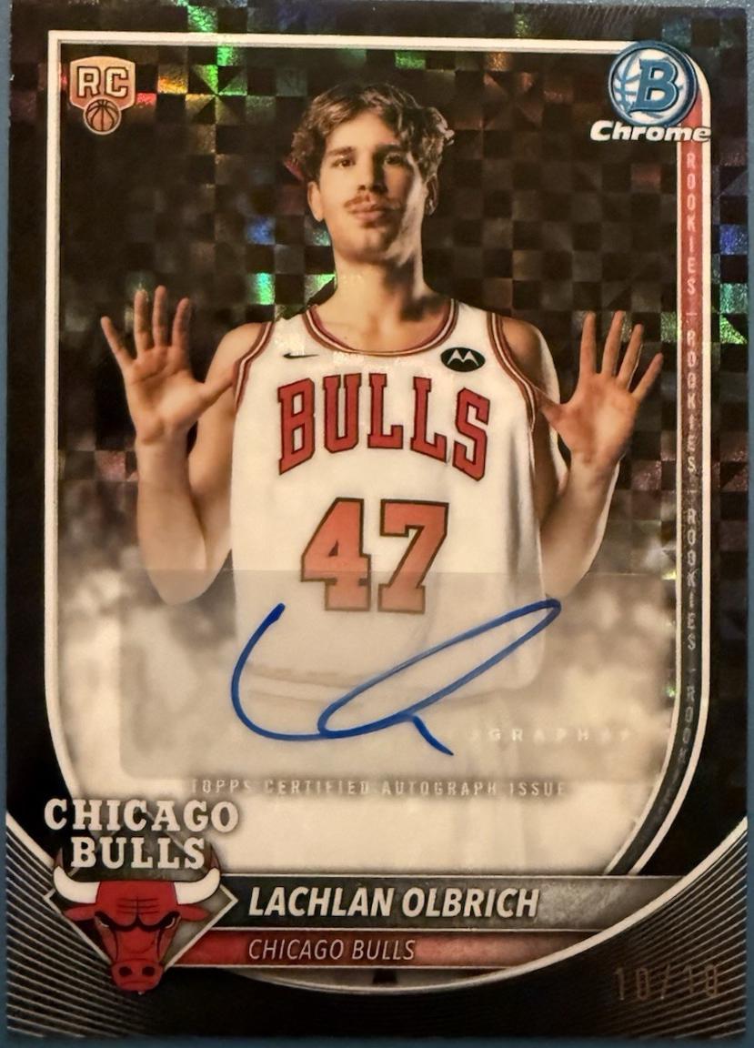 Lachlan Olbrich [Black X-Fractor Refractor] #BCA-LO