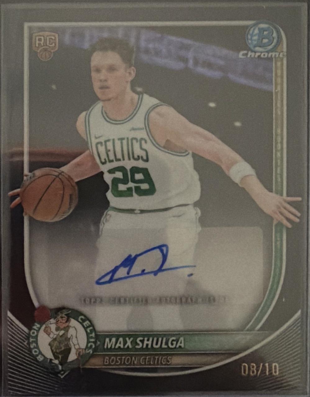 Max Shulga [Black Geometric] #BCA-MS