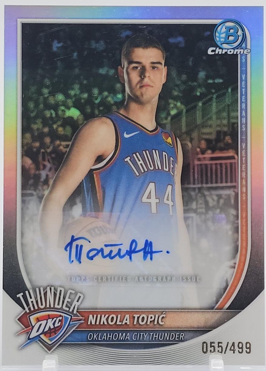 Nikola Topic [Refractor] #BCA-NO