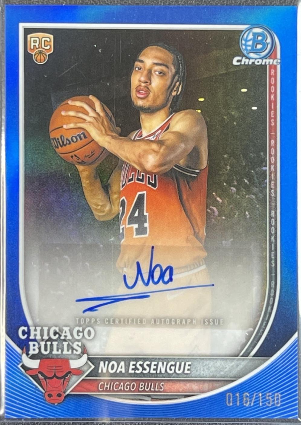 Noa Essengue [Blue Refractor] #BCA-NE