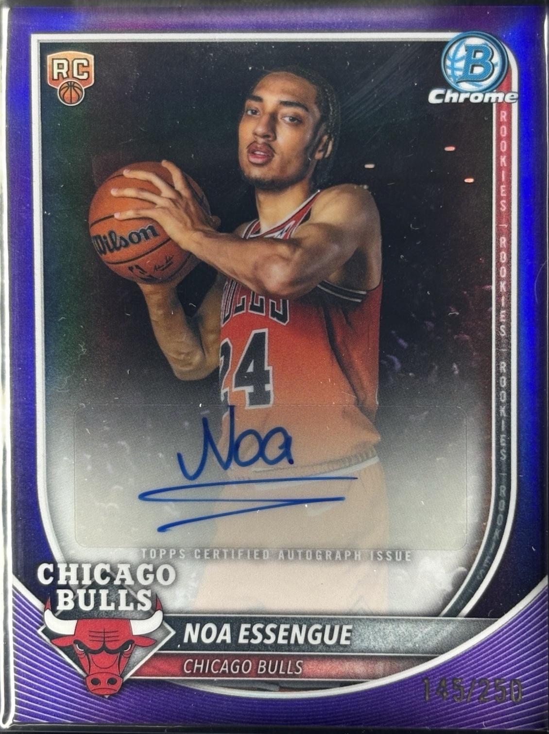 Noa Essengue [Purple Refractor] #BCA-NE