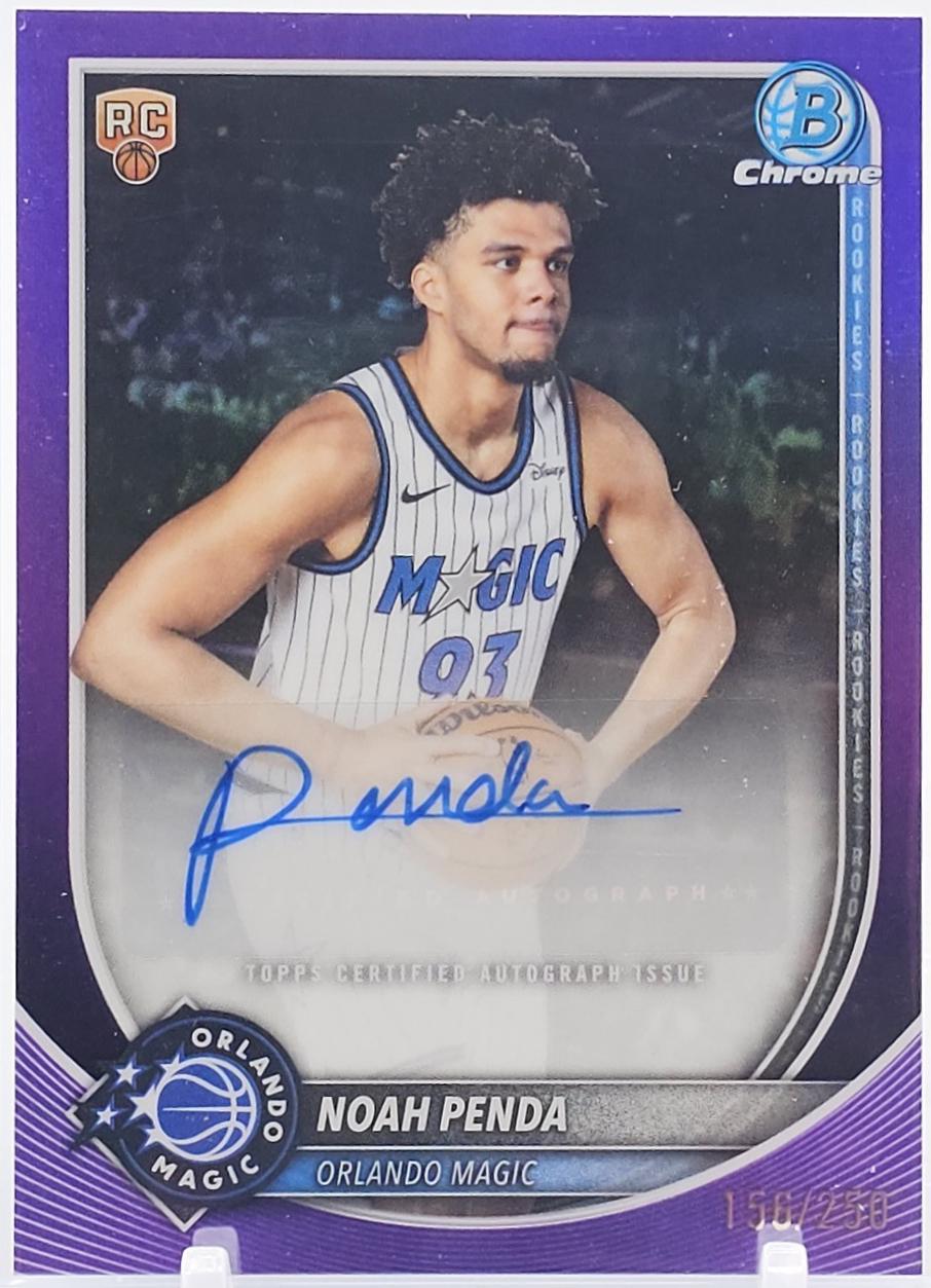 Noah Penda [Purple Refractor] #BCA-NP