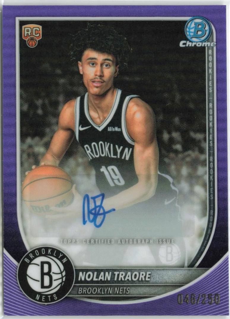 Nolan Traore [Purple Refractor] #BCA-NT