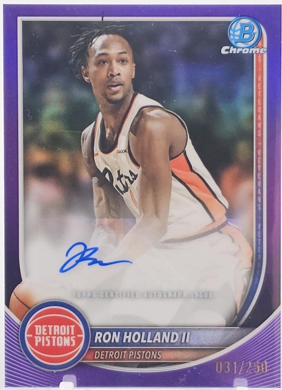 Ron Holland II [Purple Refractor] #BCA-RH